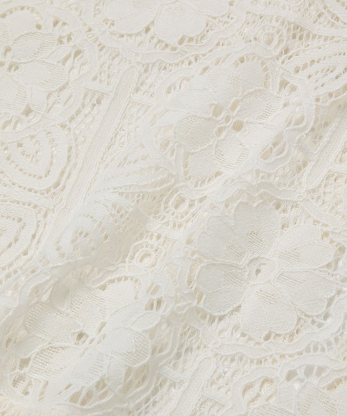 ROPE' PICNIC（ロペピクニック）の「レイヤードレースビスチェ（キャミソール・レディース・ブラック/オフホワイト/イエロー系その他3・FREE）」の11枚目の写真