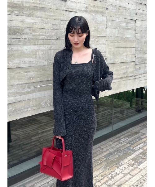 FRAY I.D（フレイアイディー）の「リボンミドルバッグ（ハンドバッグ・レディース・レッド/ホワイト/ブラック・FREE）」の22枚目の写真