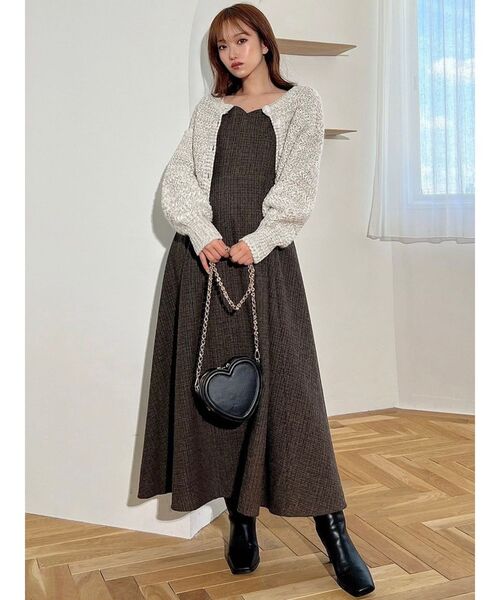 RESEXXY（リゼクシー）の「ハートコンパクトバッグ（ショルダーバッグ・レディース・ブラック/レッド・FREE）」の22枚目の写真