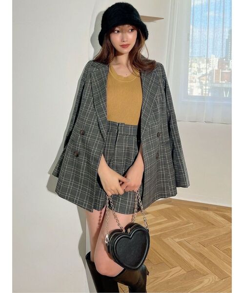 RESEXXY（リゼクシー）の「ハートコンパクトバッグ（ショルダーバッグ・レディース・ブラック/レッド・FREE）」の21枚目の写真