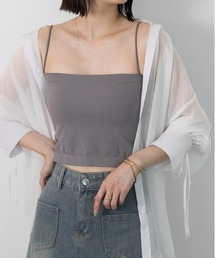 ad thie | カップ付ブラトップキャミ(キャミソール)