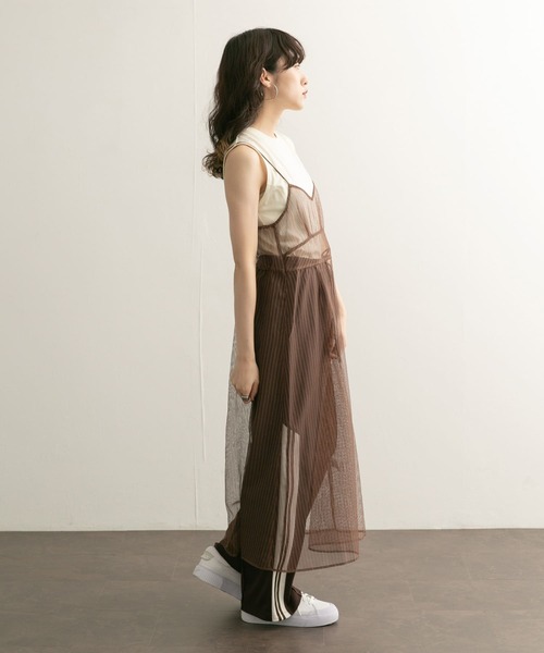 KBF（ケイビーエフ）の「サイドライントラックパンツ（その他パンツ・レディース・ブルー/ブラウン・ONE）」の21枚目の写真