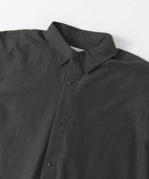 FORK&SPOON（フォークアンドスプーン）の「FORK&SPOON　レギュラーカラースナップシャツ（シャツ/ブラウス・メンズ・グレー/チャコールグレー・4/5）」の12枚目の写真