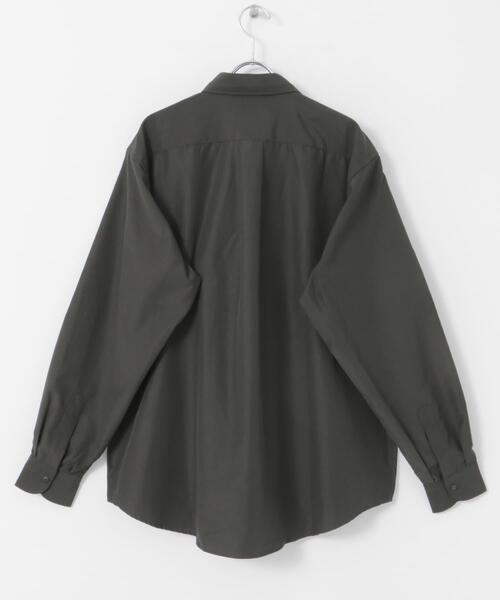 FORK&SPOON（フォークアンドスプーン）の「FORK&SPOON　レギュラーカラースナップシャツ（シャツ/ブラウス・メンズ・グレー/チャコールグレー・4/5）」の13枚目の写真