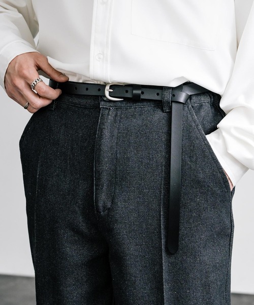 ナローベルト サロペット I-SOOK サロペット オーバーオール ベルトデザインサロペット