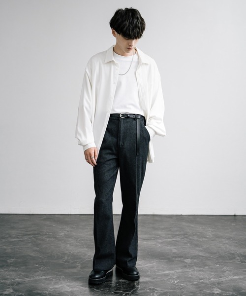 Rocky Monroe（ロッキーモンロー）の「新色追加 スプリットレザーナローベルト（ベルト・メンズ・ブラウン/ブラック/キャメル/グリーン/ワインレッド・FREE）」の8枚目の写真