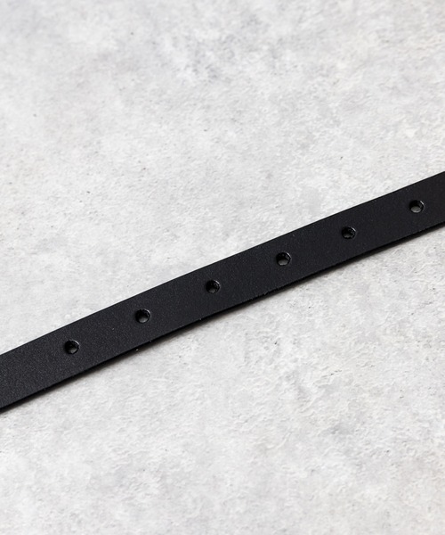 Rocky Monroe（ロッキーモンロー）の「新色追加 スプリットレザーナローベルト（ベルト・メンズ・ブラウン/ブラック/キャメル/グリーン/ワインレッド・FREE）」の18枚目の写真