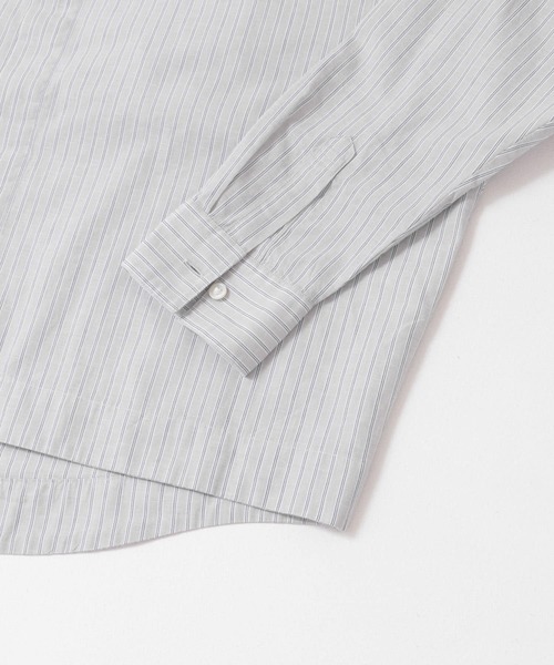 FORK&SPOON（フォークアンドスプーン）の「FORK&SPOON　レギュラーカラーコクーンシャツ（シャツ/ブラウス・レディース・ブルー系その他/グレー系その他・1）」の7枚目の写真