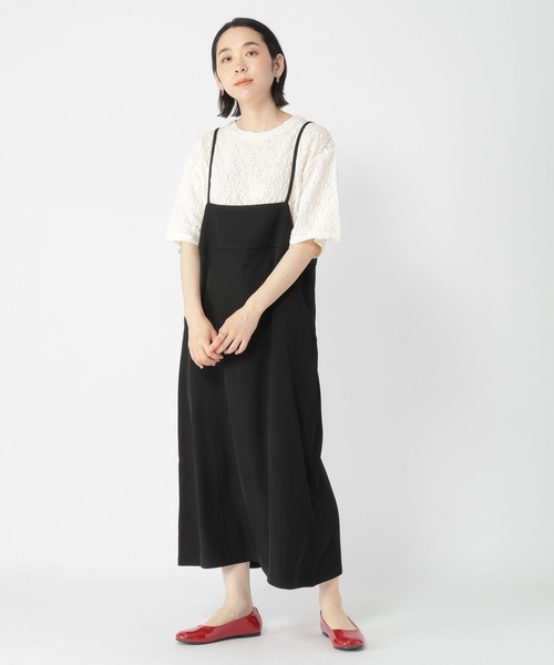 studio CLIP（スタディオクリップ）の「フラワーレースプルオーバー（Tシャツ/カットソー・レディース・ブラック/オフホワイト/ライトグリーン・FREE）」の12枚目の写真