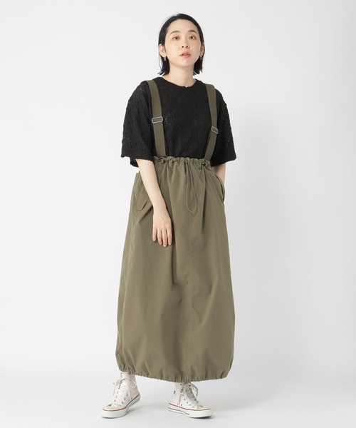 studio CLIP（スタディオクリップ）の「フラワーレースプルオーバー（Tシャツ/カットソー・レディース・ブラック/オフホワイト/ライトグリーン・FREE）」の13枚目の写真