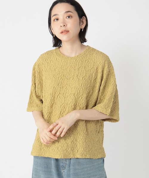 studio CLIP（スタディオクリップ）の「フラワーレースプルオーバー（Tシャツ/カットソー・レディース・ブラック/オフホワイト/ライトグリーン・FREE）」の16枚目の写真