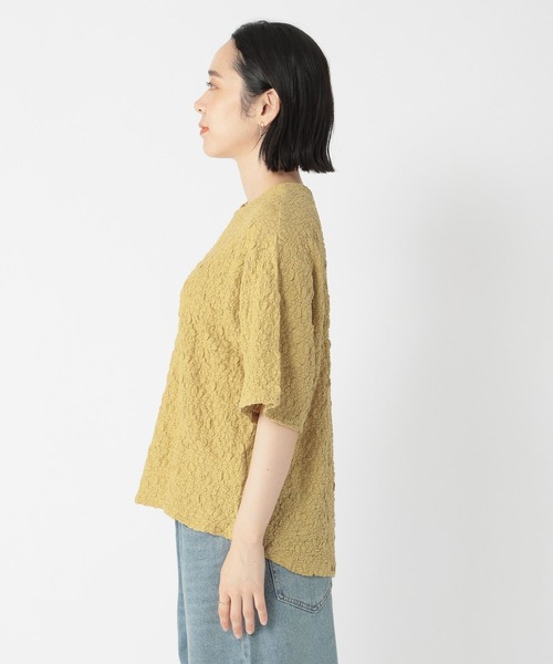 studio CLIP（スタディオクリップ）の「フラワーレースプルオーバー（Tシャツ/カットソー・レディース・ブラック/オフホワイト/ライトグリーン・FREE）」の18枚目の写真