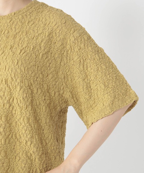 studio CLIP（スタディオクリップ）の「フラワーレースプルオーバー（Tシャツ/カットソー・レディース・ブラック/オフホワイト/ライトグリーン・FREE）」の21枚目の写真