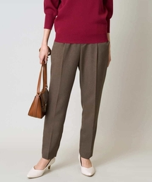 a.v.v | 【洗える/イージーケア/毛玉になりにくい】美楽るスッキリ見えテーパードパンツ(その他パンツ)