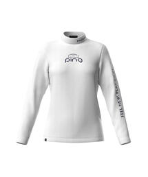 PING（ピン）の「【PING APPAREL】ニットスムース長袖ハイネックカットソー ＜NATIVE＞ (LADIES)（Tシャツ/カットソー）」