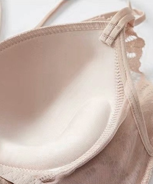 Miniministore(ミニミニストア)の「総レースキャミソールカップ付きブラトップ(インナーウェア/肌着・レディース・ブラウン/ホワイト/ブラック/ピンクベージュ・L/M)」の20枚目の写真