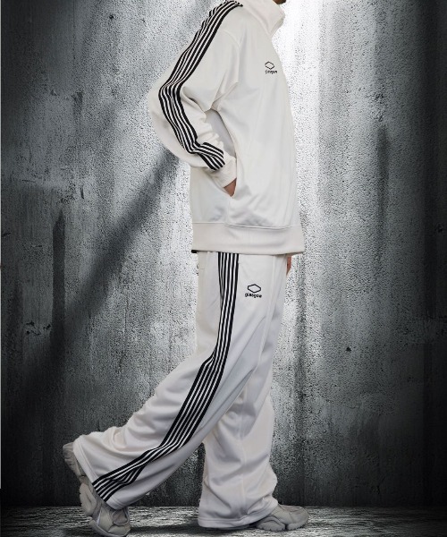 Burner(バーナー)の「【GROOVY STORE】SETUP対応 サイドライントラックパンツ(その他パンツ・メンズ・アイボリー/ブラック/チャコールグレー/グリーン・M/L/LL)」の7枚目の写真