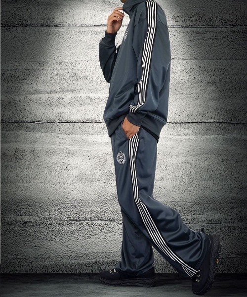 Burner(バーナー)の「【GROOVY STORE】SETUP対応 サイドライントラックパンツ(その他パンツ・メンズ・アイボリー/ブラック/チャコールグレー/グリーン・M/L/LL)」の17枚目の写真