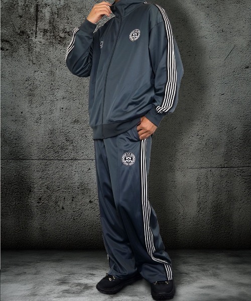 Burner(バーナー)の「【GROOVY STORE】SETUP対応 サイドライントラックパンツ(その他パンツ・メンズ・アイボリー/ブラック/チャコールグレー/グリーン・M/L/LL)」の18枚目の写真