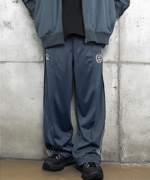 Burner(バーナー)の「【GROOVY STORE】SETUP対応 サイドライントラックパンツ(その他パンツ・メンズ・アイボリー/ブラック/チャコールグレー/グリーン・M/L/LL)」の14枚目の写真