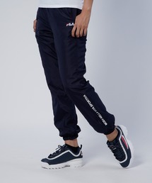 裏フリース　防風タフタ　ロングパンツ