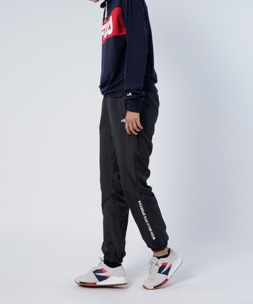 FILA(フィラ)の「裏フリース 防風タフタ ロングパンツ(その他パンツ・レディース・ネイビー/チャコールグレー/ブラック・X-LARGE/LARGE/MEDIUM)」の11枚目の写真