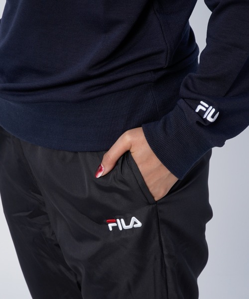 FILA(フィラ)の「裏フリース 防風タフタ ロングパンツ(その他パンツ・レディース・ネイビー/チャコールグレー/ブラック・X-LARGE/LARGE/MEDIUM)」の13枚目の写真