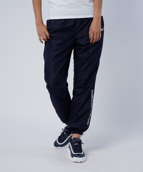 FILA(フィラ)の「裏フリース 防風タフタ ロングパンツ(その他パンツ・レディース・ネイビー/チャコールグレー/ブラック・X-LARGE/LARGE/MEDIUM)」の14枚目の写真
