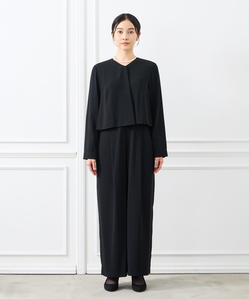 セール】【喪服・礼服・WEB限定】マシンウォッシャブル前開き