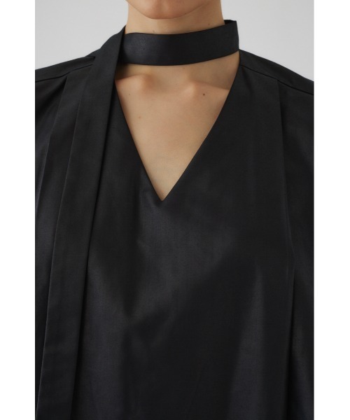 RIM.ARK ブラウス RIM.ARK（リムアーク）の「Many tuck tie blouse メニータック