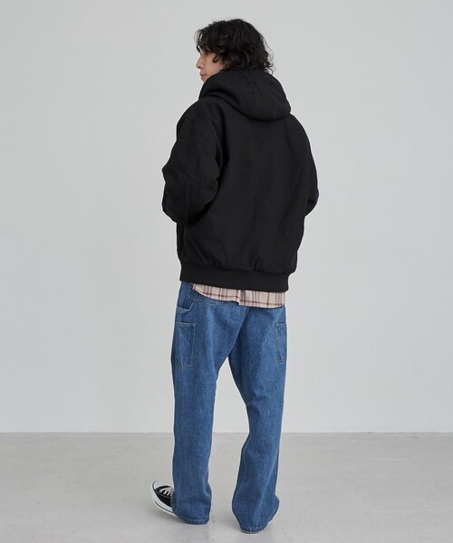 SMITH'S(スミス)の「SMITH’S (スミス)別注ダックフードパーカー(その他アウター・メンズ・ブラック/モカ・M/L/XL)」の3枚目の写真