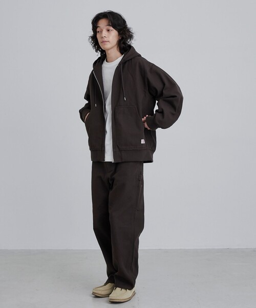 SMITH'S(スミス)の「SMITH’S (スミス)別注ダックフードパーカー(その他アウター・メンズ・ブラック/モカ・M/L/XL)」の5枚目の写真