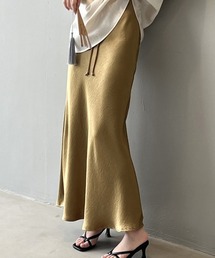 Alum'（アルム）の「サテンフレアドロストスカート（スカート）」