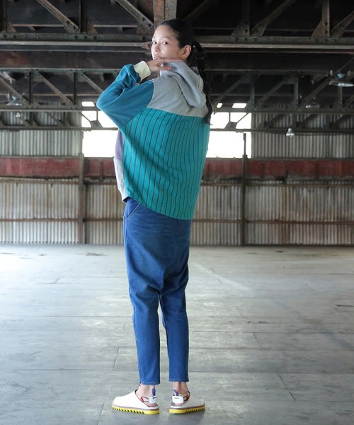 STOF(ストフ)の「Mad Mix Parka(パーカー・メンズ・ブラック/グレー・S/M)」の11枚目の写真