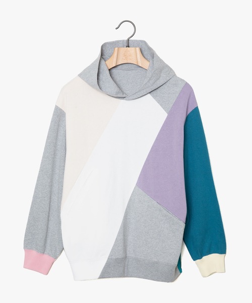 STOF(ストフ)の「Mad Mix Parka(パーカー・メンズ・ブラック/グレー・S/M)」の12枚目の写真