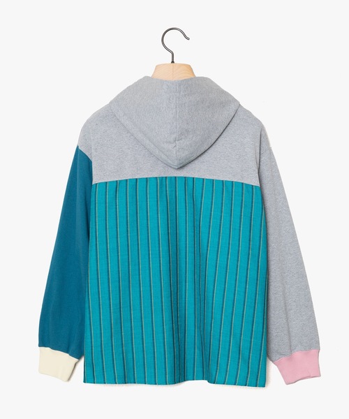 STOF(ストフ)の「Mad Mix Parka(パーカー・メンズ・ブラック/グレー・S/M)」の13枚目の写真