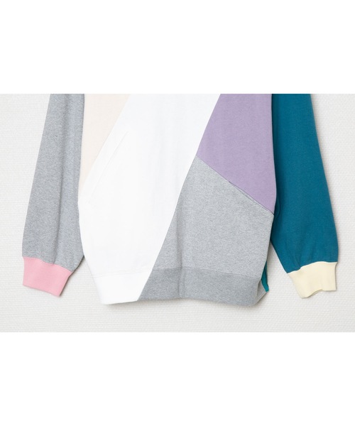 STOF(ストフ)の「Mad Mix Parka(パーカー・メンズ・ブラック/グレー・S/M)」の14枚目の写真