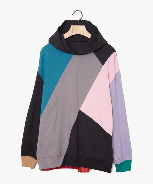 STOF(ストフ)の「Mad Mix Parka(パーカー・メンズ・ブラック/グレー・S/M)」の15枚目の写真