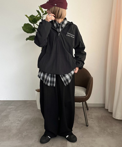 apres jour mignon(アプレジュールミニョン)の「アソートアノラックパーカー【ZOZOTOWN限定アイテム】(パーカー・レディース・ブラック/ブラウン系その他/カーキ/ブラック系その他/ベージュ系その他・フリー/X-LARGE)」の10枚目の写真