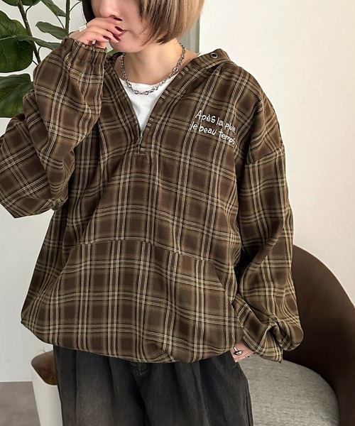 apres jour mignon(アプレジュールミニョン)の「アソートアノラックパーカー【ZOZOTOWN限定アイテム】(パーカー・レディース・ブラック/ブラウン系その他/カーキ/ブラック系その他/ベージュ系その他・フリー/X-LARGE)」の19枚目の写真