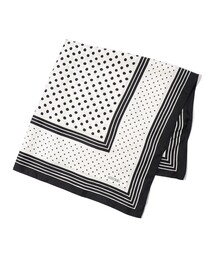 SOULEIADO（ソレイアード）の「シルクプリントスカーフ（バンダナ/スカーフ）」