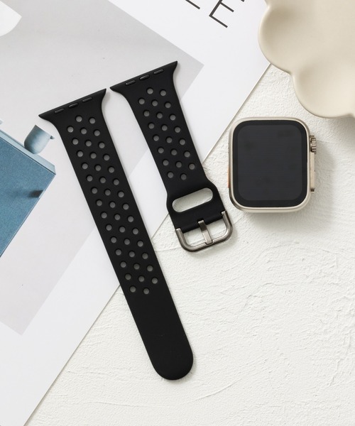 セール】スマートウォッチバンド シリコン製【38/40/41/42/44/45/49mm