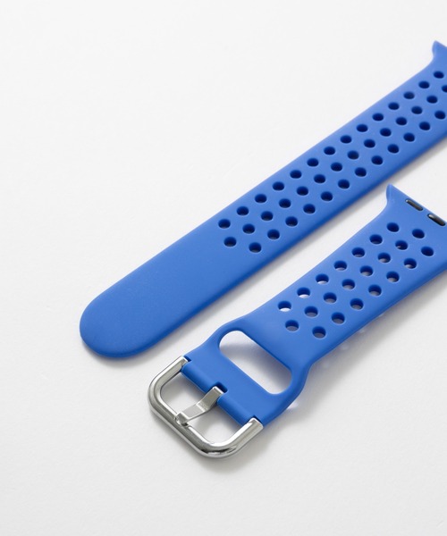 emonique(エモニーク)の「スマートウォッチバンド Apple Watch バンド シリコン製【38/40/41/42/44/45/49mm対応】(デジタル腕時計・レディース・ブラック/ブルー/レッド/ホワイト/イエロー・38/42)」の9枚目の写真