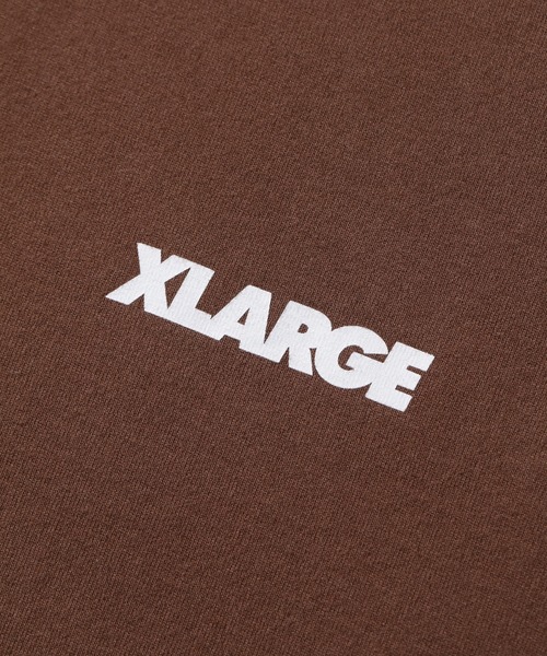 XLARGE（エクストララージ）の「【販売終了】BACKSIDE OG L/S TEE（Tシャツ/カットソー・メンズ・ブラック/ホワイト/ブラウン/ネイビー・S/M/L/XL/XXL）」の7枚目の写真