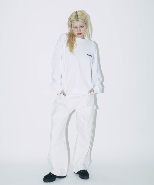 XLARGE（エクストララージ）の「【販売終了】BACKSIDE OG L/S TEE（Tシャツ/カットソー・メンズ・ブラック/ホワイト/ブラウン/ネイビー・S/M/L/XL/XXL）」の14枚目の写真