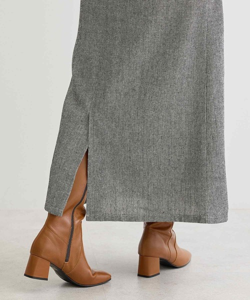 ELENCARE DUE（エレンカーレデュエ）の「・ELENCARE DUE ツイードZIPUPジャンスカ（ジャンパースカート・レディース・ベージュ・FREE）」の18枚目の写真