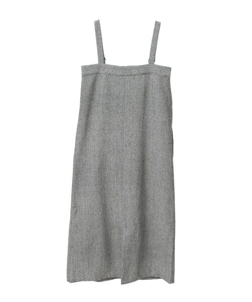 ELENCARE DUE（エレンカーレデュエ）の「・ELENCARE DUE ツイードZIPUPジャンスカ（ジャンパースカート・レディース・ベージュ・FREE）」の3枚目の写真