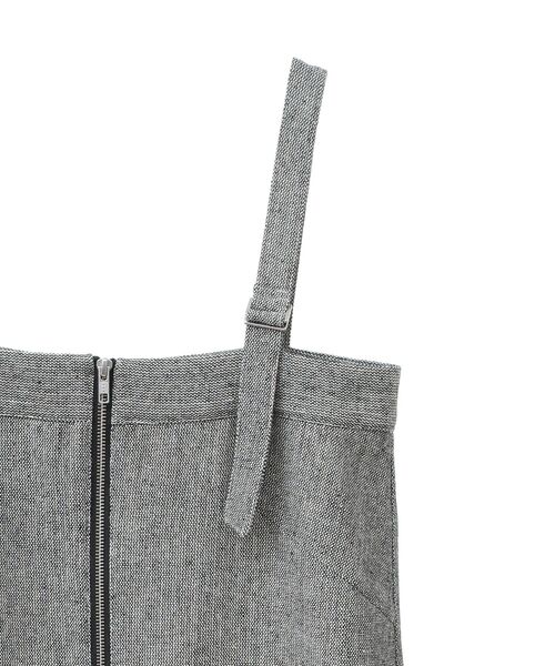 ELENCARE DUE（エレンカーレデュエ）の「・ELENCARE DUE ツイードZIPUPジャンスカ（ジャンパースカート・レディース・ベージュ・FREE）」の5枚目の写真