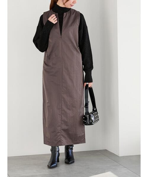 Te chichi（テチチ）の「ミックスラメハイネックニット（ニット/セーター・レディース・ブラック/ネイビー/オフホワイト・F）」の6枚目の写真