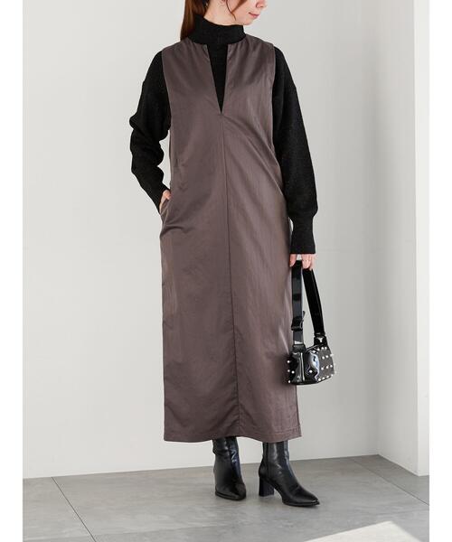 Te chichi（テチチ）の「ミックスラメハイネックニット（ニット/セーター・レディース・ブラック/ネイビー/オフホワイト・F）」の7枚目の写真